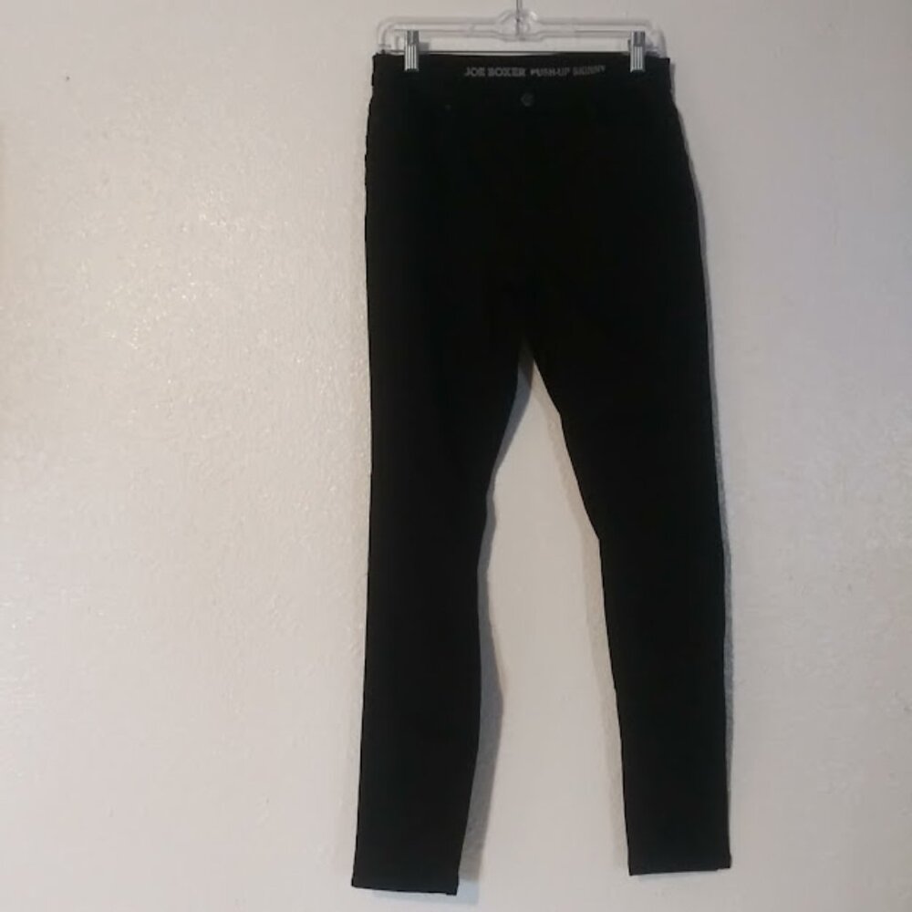 Joe Boxer women's size 7 black push-up jeans